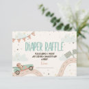 Search for race car ticket invitations Diaper raffle ticket