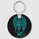 Search for black angel keychains Heart