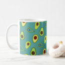 Search for cute avocado mugs Kawaii
