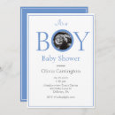 Recherche de photo baby shower garçon invitations Moderne