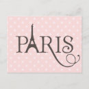 Search for girly eiffel tower postcards For her