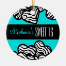 Search for turquoise ornaments Sweet sixteen