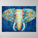Search for blue elephant posters Colourful