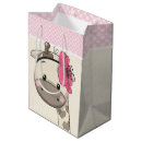Search for baby giraffe gift bags Pink