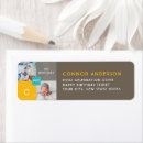 Search for square photo return address labels Modern