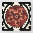 Recherche de motifs décoratifs horloges Floral