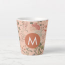 Recherche de belle fleur rose tasses Floral