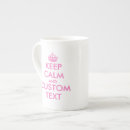 Search for keep calm and drink tea mugs Pink