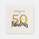 Search for black and gold 50th anniversary Birthday party