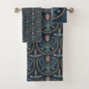 Search for navy blue flowers bath towels Vintage