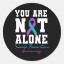 Search for you are not alone stickers Stress
