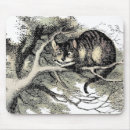 Search for cheshire cat mousepads Alice in wonderland