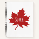 Search for canadian flag notebooks Maple leaf