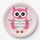 Search for owl paper plates Animals