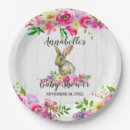 Search for rabbit plates Baby shower