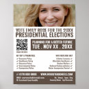 Search for political campaign posters Voting