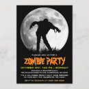 Search for walking dead invitations Scary