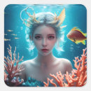 Search for beautiful mermaid stickers Fish