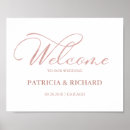 Search for rose gold foil wedding signs Modern