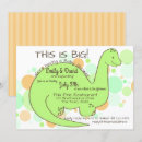Search for dinosaur baby shower invitations Gender neutral shower