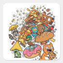 Search for cartoon duck stickers Illustration
