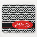 Recherche de chevrons noirs et blancs tapis souris Pour elle