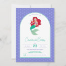 Recherche de ariel invitations Princesse
