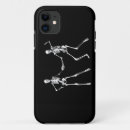 Search for dancing skeletons iphone cases Black
