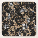 Search for black flowers coasters Classic