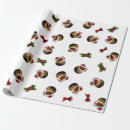 Search for christmas pudding wrapping paper Xmas