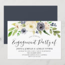 Search for watercolor flowers engagement party invitations Floral