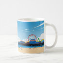 Search for santa monica pier mugs California