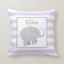 Search for purple elephant nursery decor Grey