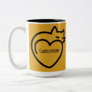 Search for love logo mugs Cats