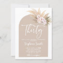 Recherche de tropicale 30ans anniversaire invitations Trente