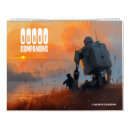 Search for robot calendars Sci fi