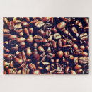 Recherche de haricot puzzles Brun