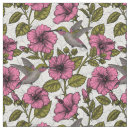 Search for hibiscus flower fabric Botanical