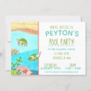 Search for turtle party invitations Beach