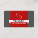 Search for banner business cards Red