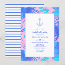 Search for nautical bachelorette party invitations Tropical