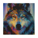 Search for wild wolf art spirit