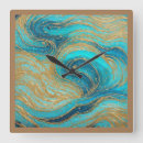 Search for aqua blue clocks Trendy