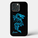 Search for mythical dragon iphone cases Black