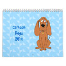 Search for dog cartoon calendars Cute