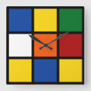 Recherche de cubisme horloges Orange