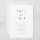 Search for one sided invitations Black and white