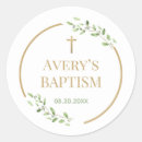 Search for gold wreath stickers Christening