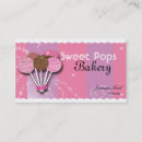 Search for cake pops business cards Sweet