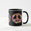 Search for purple peace sign mugs Green